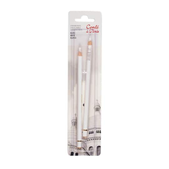 Conté à Paris™ White Pastel Pencil, 2ct.